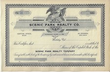 Scenic Park Realty Co., Berkeley, Kalifornien, 1898