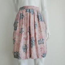 Vintage 80's Hilo Hattie Pink Floral High Waist Shorts
