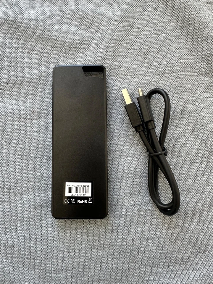 Verbatim VGX1000-256GB, 256GB SSD, externe SSD - Bild 2 von 3