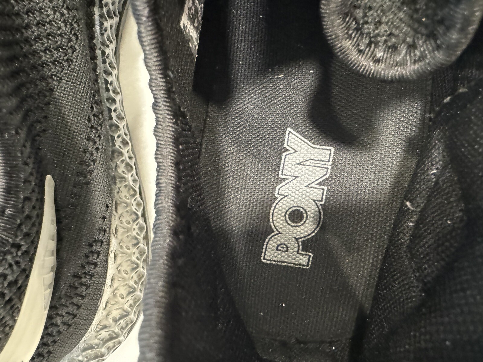 Scarpe da ginnastica uomo PONY Product Of New York PP1 Yasso nere taglia 12 ottime!