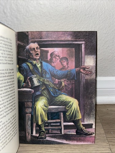 Treasure Island by Robert Louis Stevenson illustrated by Lynd Ward hardcover - Picture 4 of 4