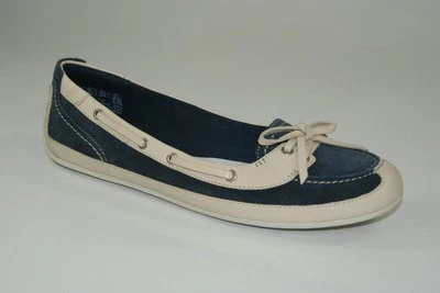 Timberland Ballerines Femme Earthkeepers Boothbay Chaussures Mokassin 3911R Bleu - Photo 1/4