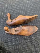 Antique Miller Trademark Wood Shoe Stretchers- One Pair. OAM Co