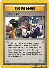 Pokemon Gym Heroes Card 109/132 Erika's Maids on eBay
