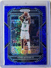 2022-23 Panini Prizm Blue Sparkles Redemption Terry Rozier III Memphis Grizzlies