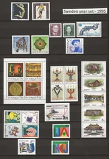 Sweden 1995 year set MNH (2 scans)