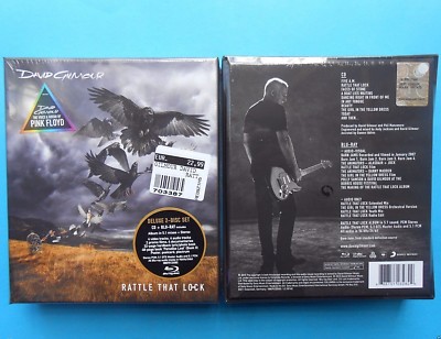 David Gilmour,Rattle that Lock,Pink Floyd,Box Set Deluxe Edition,CD + blu ray