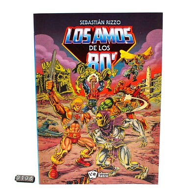 Book  THE MASTERS OF THE 80'  the complete history MOTU franchising in Argentine