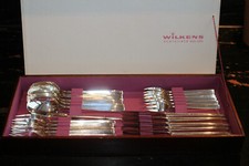 Wilkens Classic Line Kaffee Löffel / Spone 800er Silber ca. 13 cm und 22 Gramm 