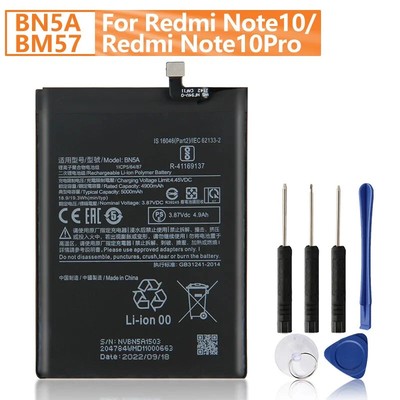 Phone Battery BN5A BM57 For Xiaomi Redmi Note 10 5G Note 10 Pro 5G POCO X3 GT