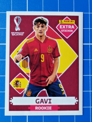 GAVI EXTRA STICKER ROOKIE - Panini Qatar 2022 FIFA World Cup | eBay
