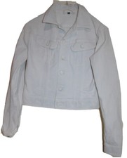 Ralph Lauren Jean Co. Smart Fitted Nearly White Denim Jacket S