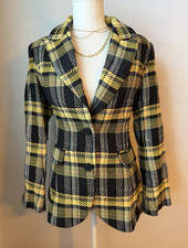 35 - Grey Lab Los Angeles Black Yellow Plaid ...