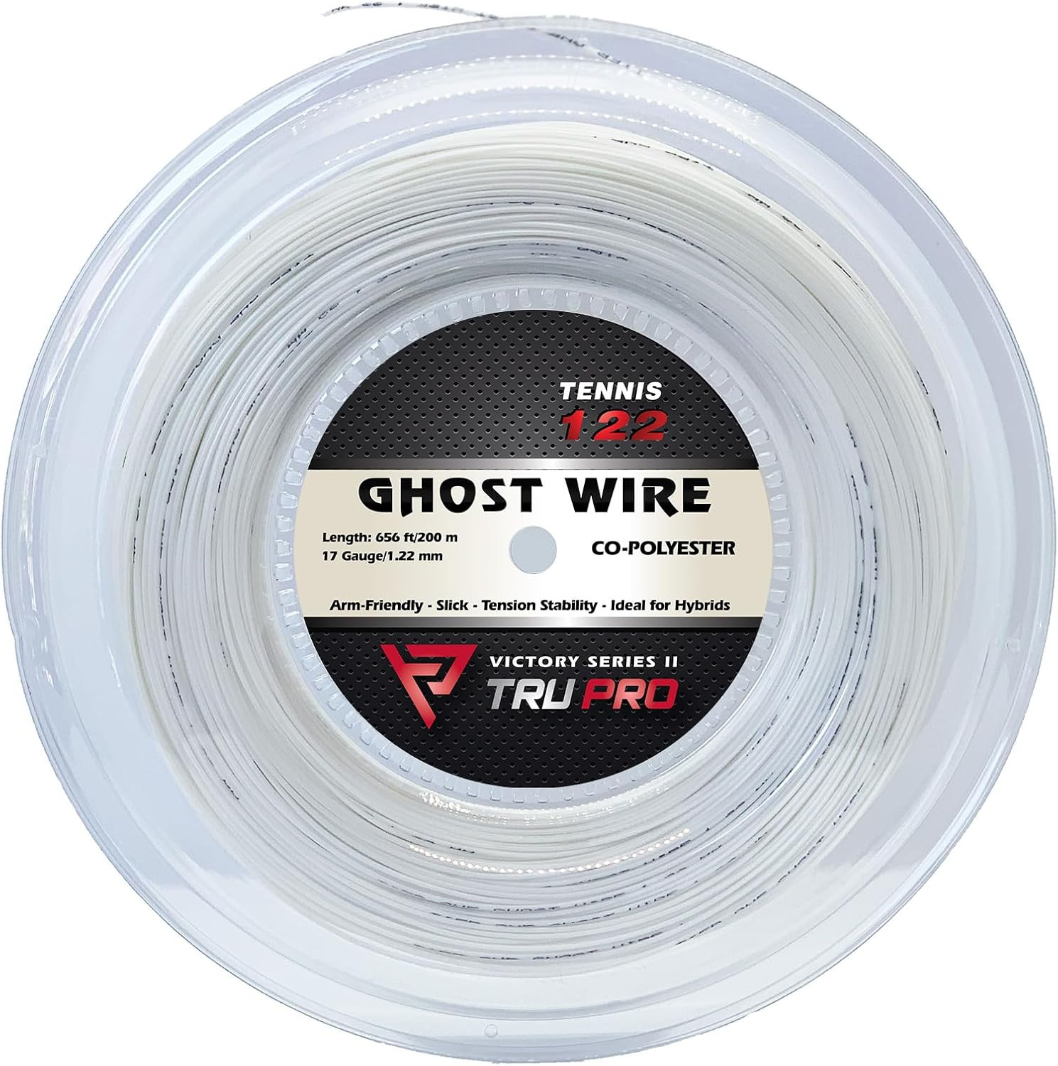 Ghost Wire Tennis String - Super Soft & Arm-Friendly Poly for Ultimate Comfort