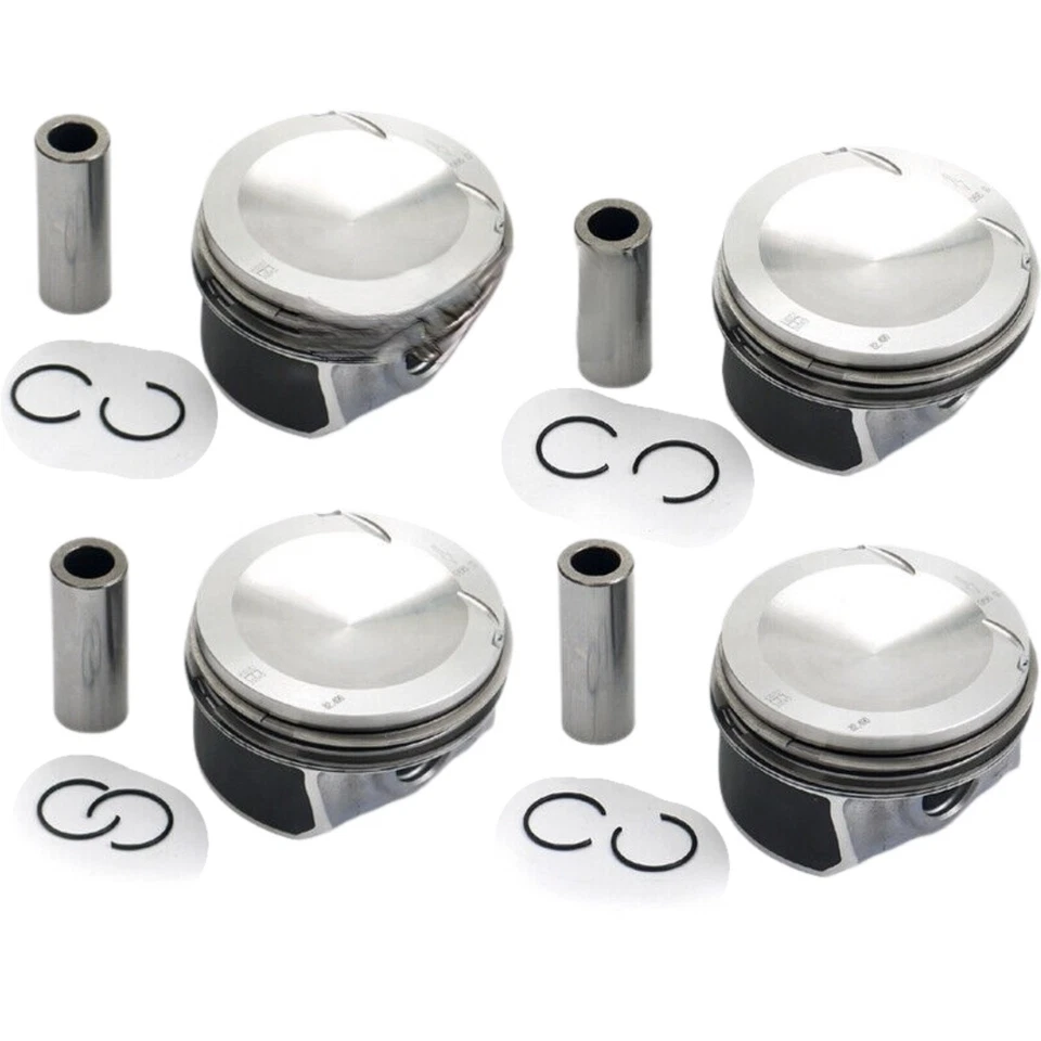4x Pistons Rings Φ82.51mm 21mm For Audi S3 Volkswagen Golf R Seat 2.0 06D107066L - Image 3 of 4