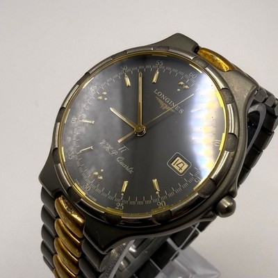 Longines Conquest Titanium Herren Quarzuhr - neue Batterie verbaut