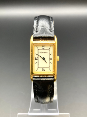 N Mint] Yves Saint Laurent 5420-F46860 Woman's Watch Quartz Made