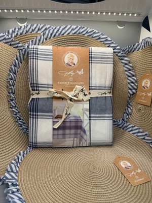 Dolly Parton Patriotic /Christmas /farm 60x84 Table Cloth /6 Place Mats Set