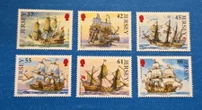 Jersey Stamps, Scott 1408-1413 Complete Set MNH