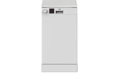 Image of Beko DVS05C20W Freestanding Slimline Dishwasher 10 Place Settings - White