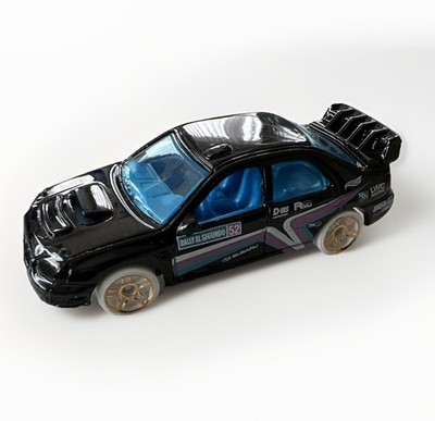 Hot Wheels - Subaru Impreza WRX STI schwarz - Druckguss - 1:64 - schöner Zustand