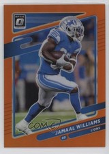 2021 Panini Donruss Optic Orange Prizm 63/199 Jamaal Williams #82 0ey4