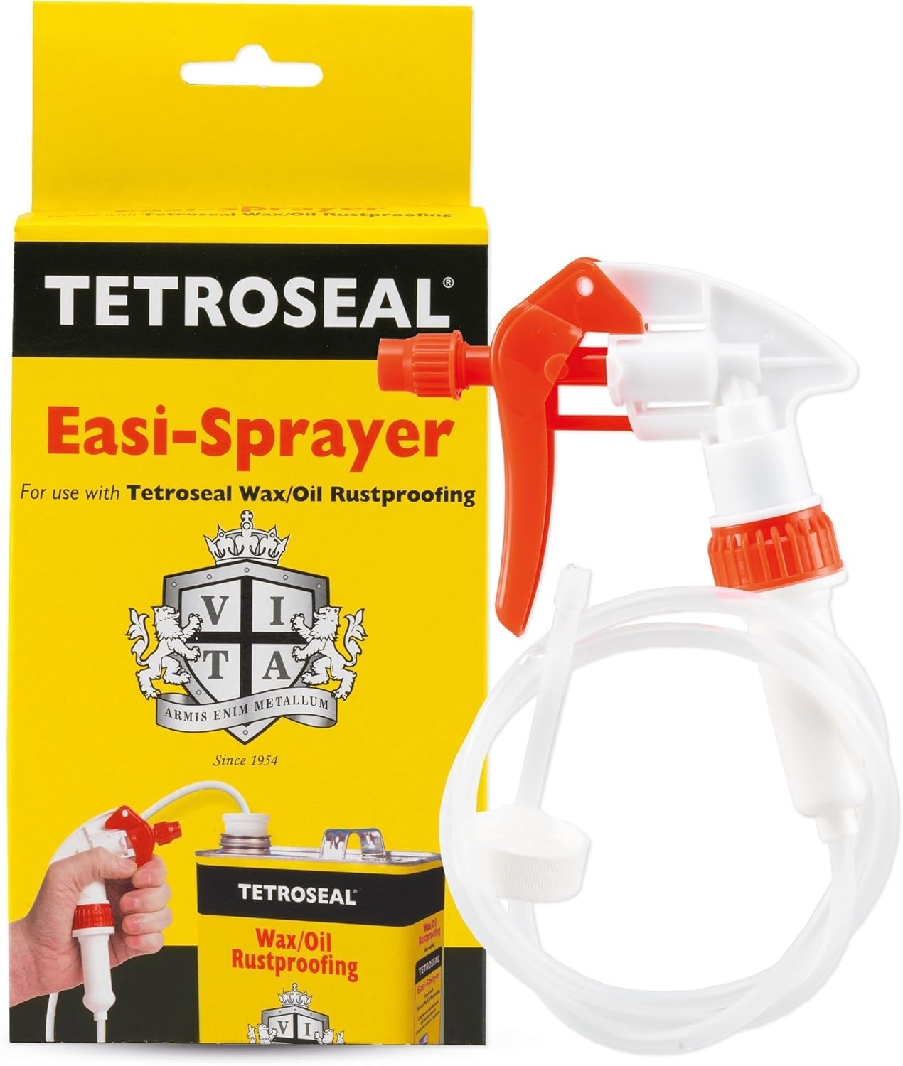 Tetroseal Easi Sprayer Head Wax Oil Rustproofing Applicator Adjustable New