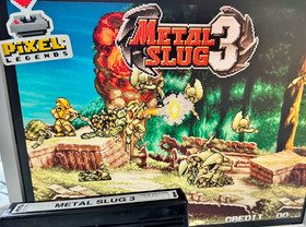 US Seller - Metal Slug 3 SNK Cartridge Neo Geo MVS -Authentic- Tested & working