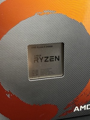 AMD Ryzen 5 3400G 3.7GHz 4 Core Wraith Spire Cooler