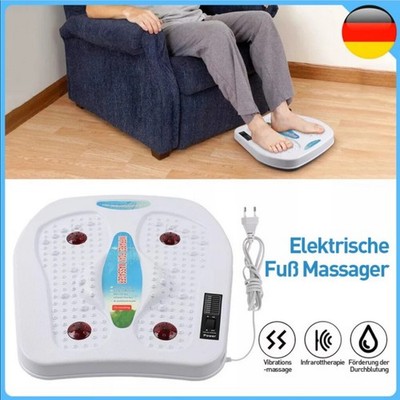 Elektrisches Fußmassagegerät EMS TENS Stimulator Muskel Blutkreislauf Gerät DE