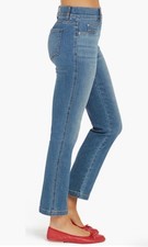 NWT New SPANX VINTAGE INDIGO STRAIGHT Leg stretch pull-on Jeans 20356R-Size XL