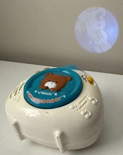 VTech Baby Lullaby Bear Crib Projector Music Nature Sounds Soother WORKS