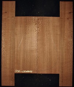 Guitar Luthier Tonewood FIGURED QTR LEOPARDWOOD Acoustic backs sides SET