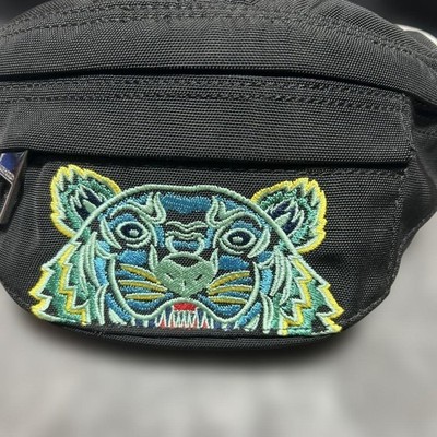 Kenzo Men Tiger Embroidery Waist Bag Body Limited Edition Style