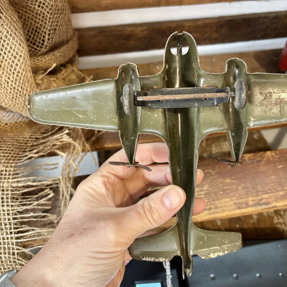 Avión de acero prensado Wyandotte AIRACUDA de colección de principios de 1940 Foto 4 de 4