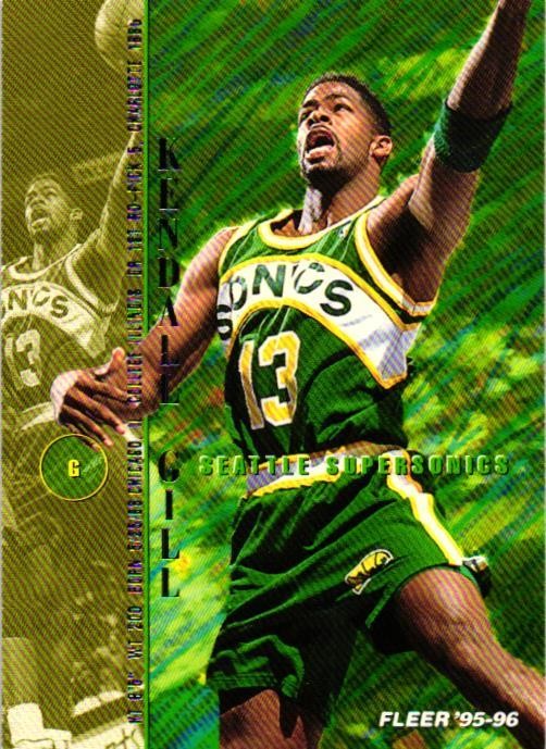 1995-96 Fleer #176 Kendall Gill