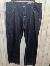 Akademiks Men’s 42 Small Arms Patrol Dark Wash Jeans