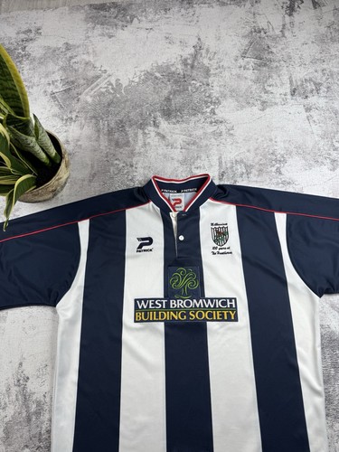 WEST BROMWICH 2000 2002 ALBION 46/48 Men’s Vintage Soccer Football Shirt Jersey - Picture 4 of 13