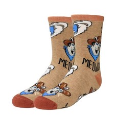 Kids Funny Saying Novelty Western Crew Socks, Silly Crazy Socks