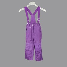 Weatherproof Snow Bib 5 6 Small Pants Purple Girls