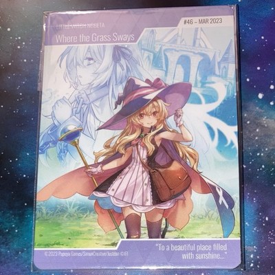 HYPERDIMENSION NEPTUNIA LITTLE WITCH NOBETA #46 WHERE THE GRASS SWAYS CARD!