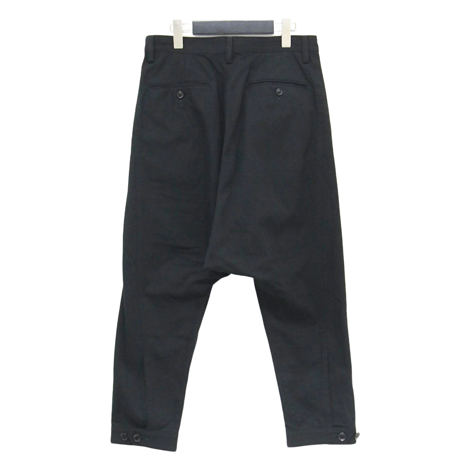 Yohji Yamamoto Pants Black Size: 1(S) | 24 Spring/Summer Ys Cotton Twill Sarouel