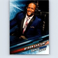 2019 Topps WWE SmackDown Live Byron Saxton #13
