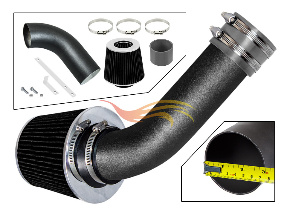 XYZ RW GREY Sport Ram Intake Kit+ Filter 1998-2000 Mercedes Benz C220 C230 C280