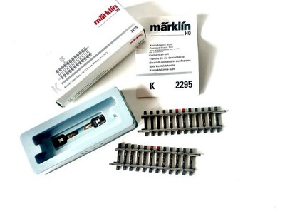 MÄRKLIN /Märklin 2295 Spur HO K-Gleis Set 2 gerade Gleise L 180 für Kontakt