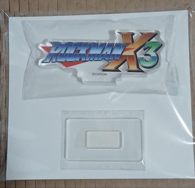 Capcom Lotterie Mega Man X Acryl Block Ständer Mega Man X3