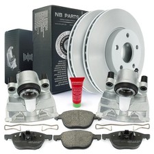 Bremssättel Bremsscheiben Bremsbeläge vorne für Ford C-Max Focus 2 Volvo C30 C70