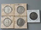 Silver Franklin Half Dollars (Lot of 5)