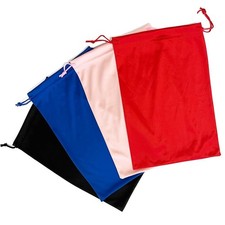 4 Pieces Ski Goggle Bag Microfiber Drawstring Pouch Snow Goggle Protection Ba...