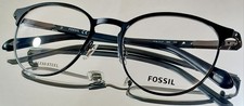Originale FOSSIL FOS 7117 003 Eyeglasses MATTE BLACK New Metal 51-19-145